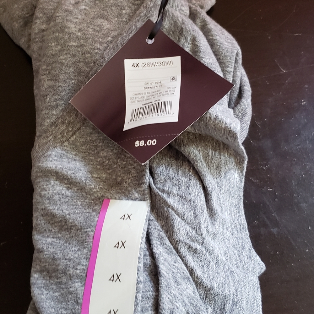 Brand new grey tshirt 4x